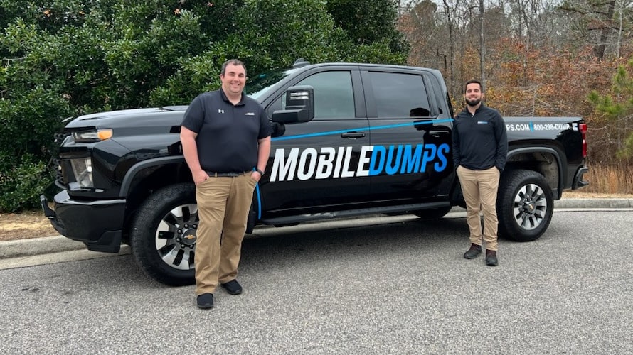 Britt LaLiberte and Cory Bridger - Owner Of Mobiledumps In Norfolk, VA