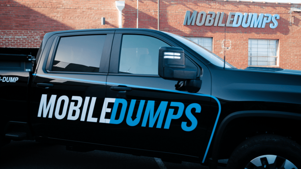 Mobiledumps Car Parked Outside The Office Building