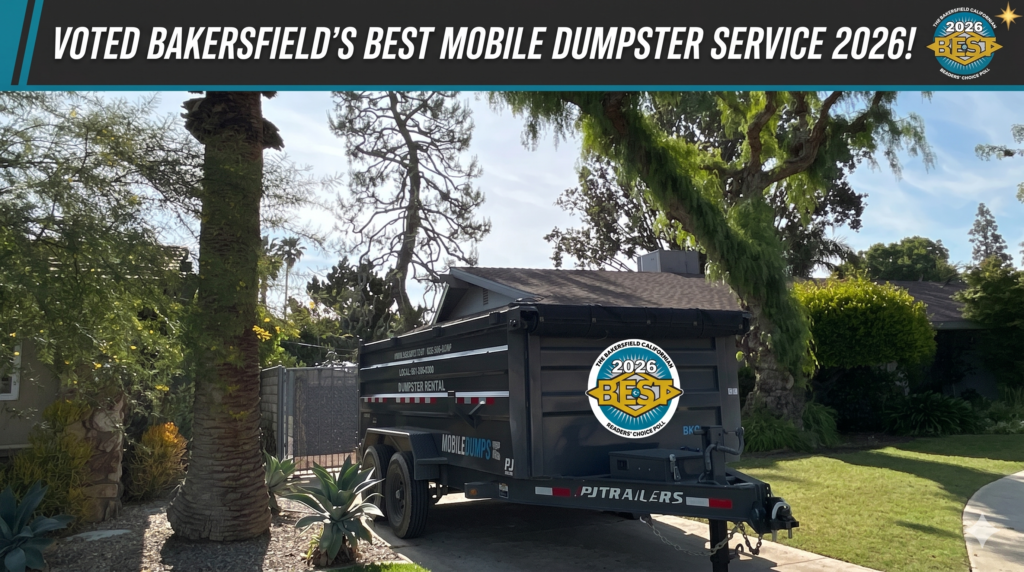 Oildale, CA Dumpster Rental for Central Valley Properties